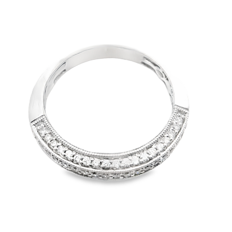 14K WG DIAMOND BAND