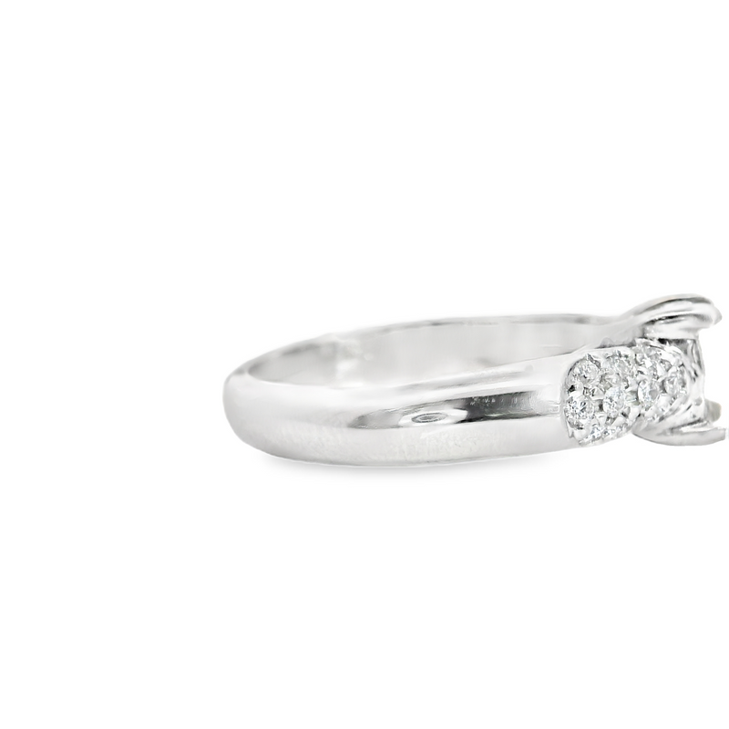 14K WG DIAMOND ENGAGEMENT RING