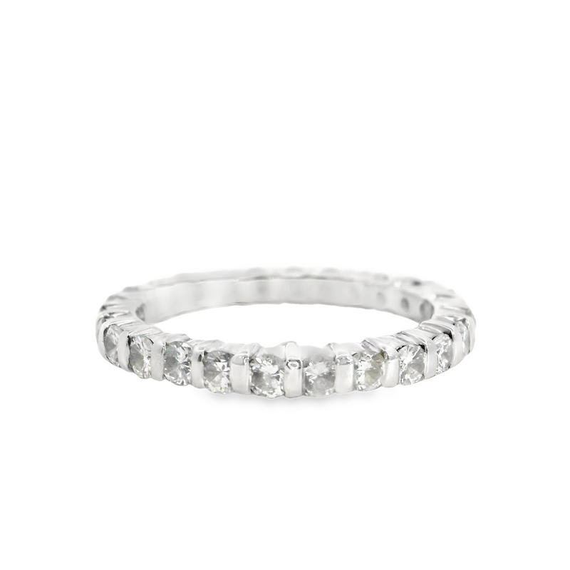 18K WG ETERNITY BAND