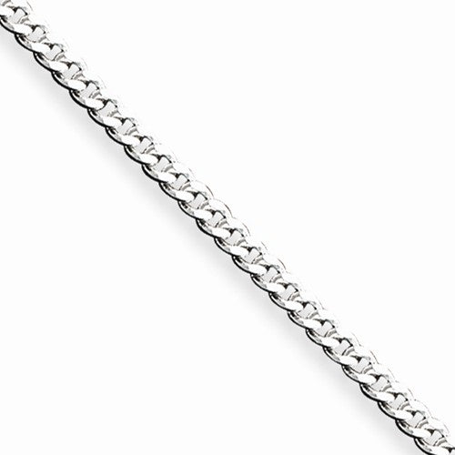 STERLING SILVER 2MM CURB LINK