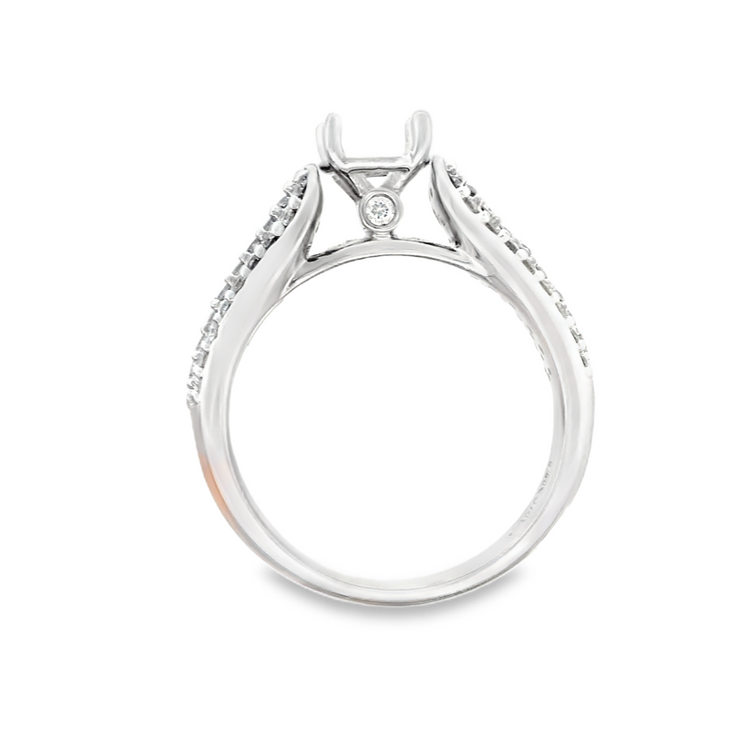 14K WG DIAMOND RING WEDDING SET