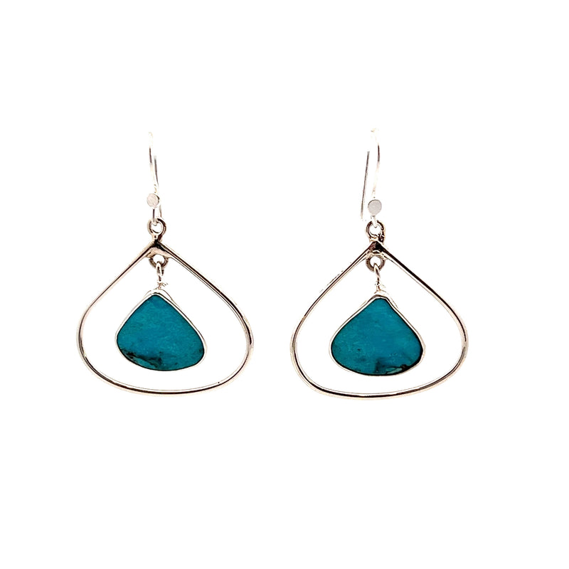 Sterling Silver Turquoise Earrings