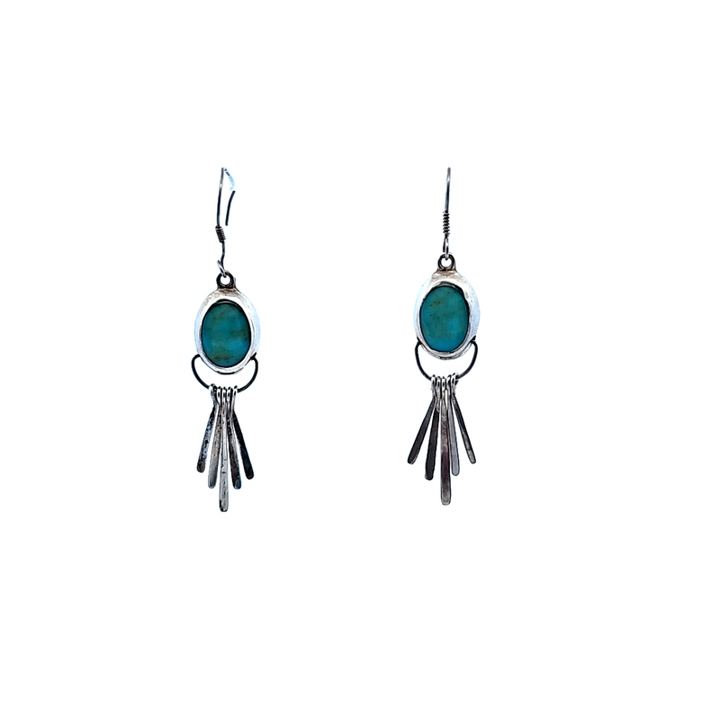 Sterling Silver Turquoise Earrings