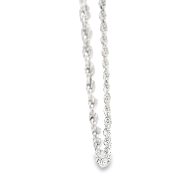 Sterling Silver 15" Rope Chain