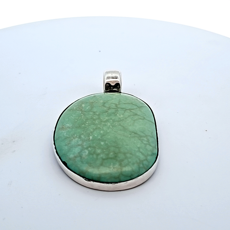 Sterling Silver Turquoise Pendant
