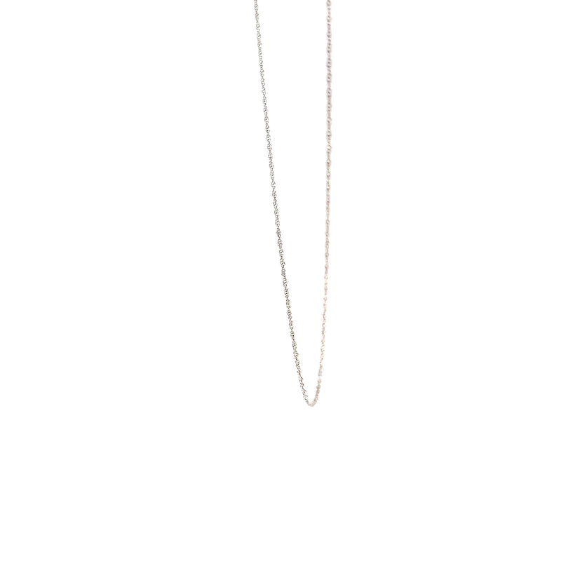 Sterling Silver 18" Loose Rope Chain