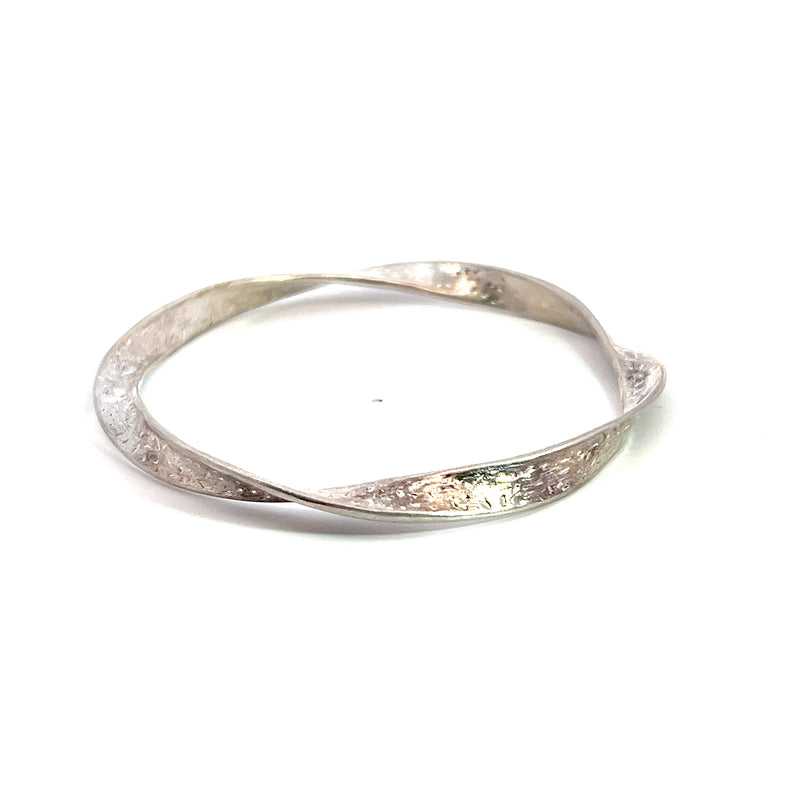 Silpada Textured Ribbon Bangle Bracelet