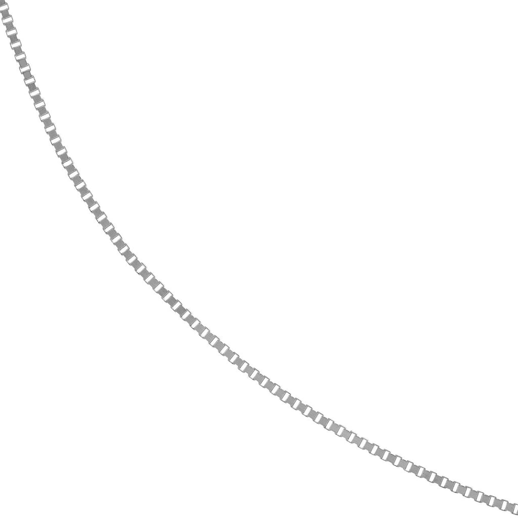 10K WG Box Chain 20"