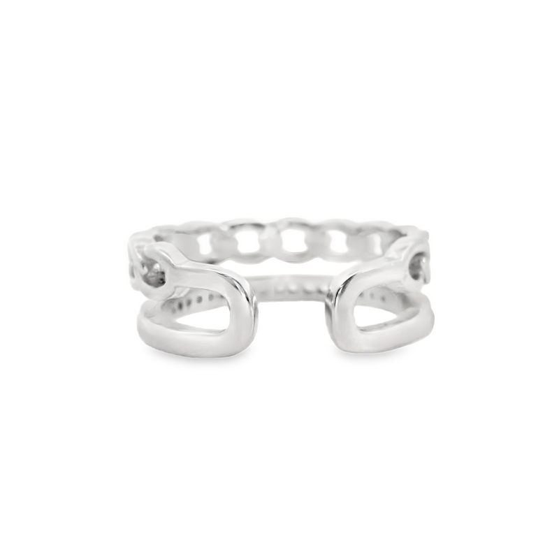 Sterling Silver CZ Ring
