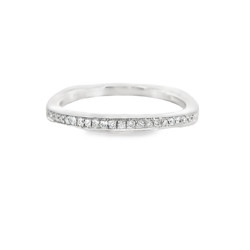14K WG DIAMOND BAND