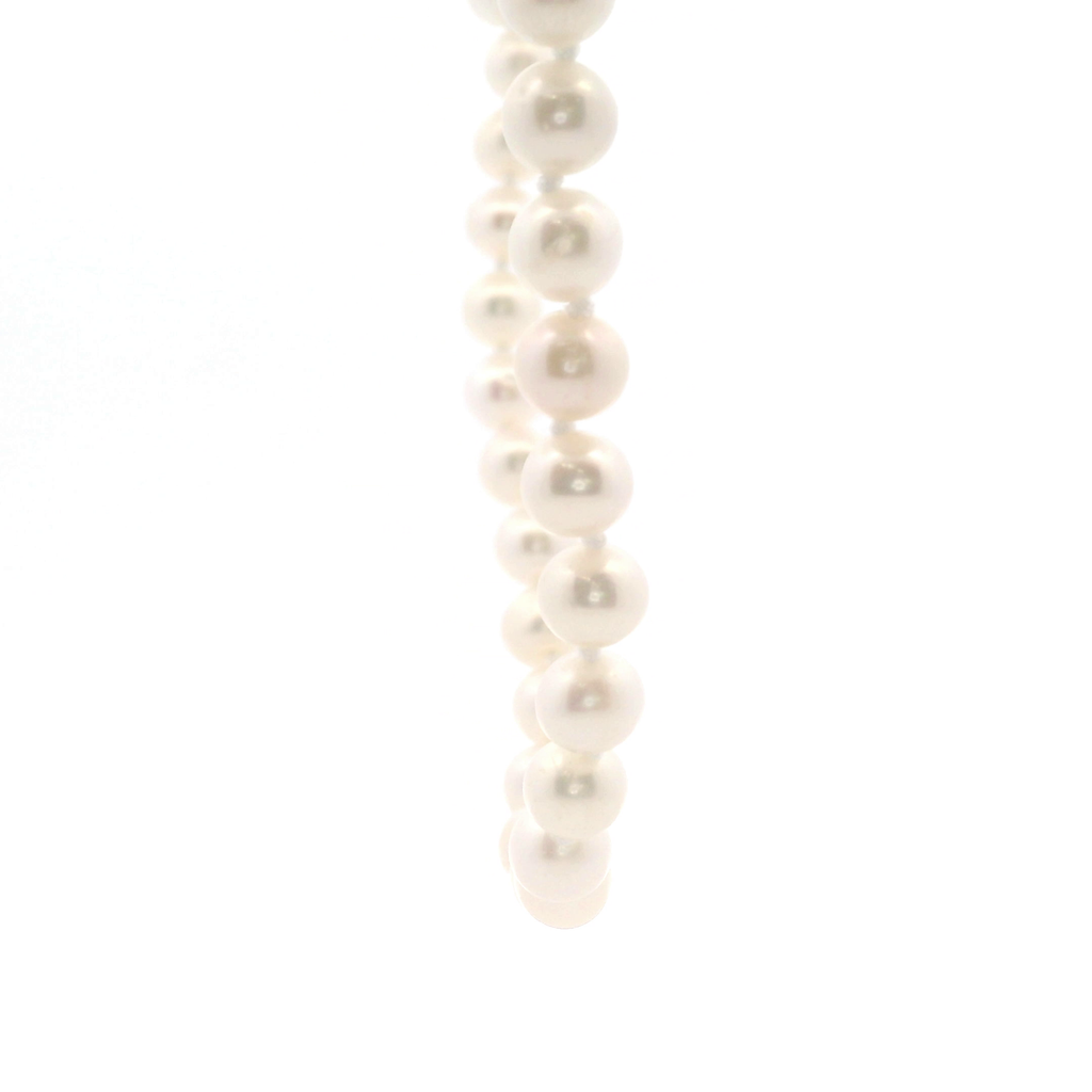 Sterling Silver Freshwater Pearl Necklace 16"