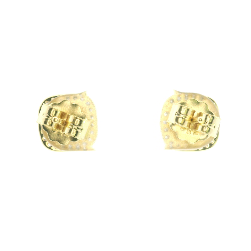 Gold Plated Gemstone Earrings