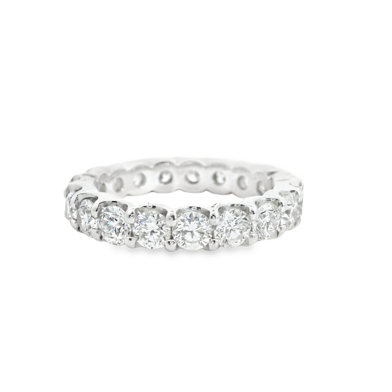 14K WG ETERNITY BAND
