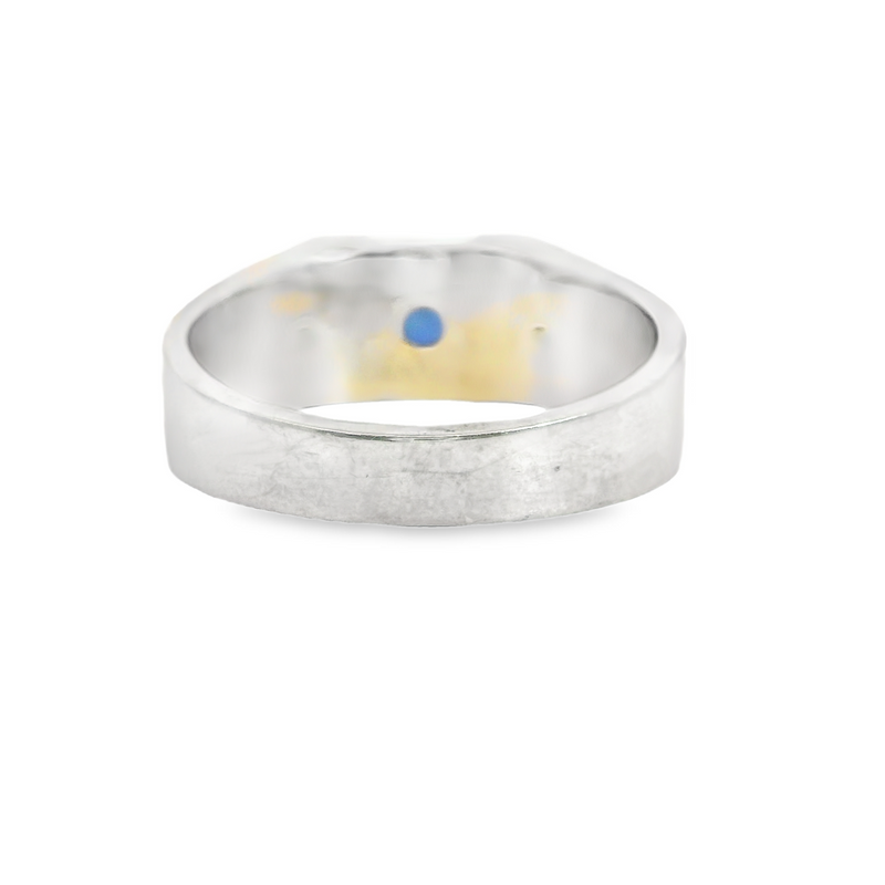 10K WG DIAMOND/STONE RING
