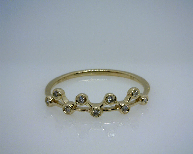 14K YG Diamond Ring