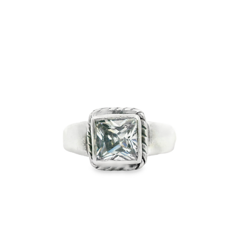 SILPADA STERLING SILVER CZ RIN