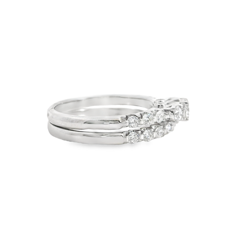 14K WG DIAMOND  BRIDAL SET