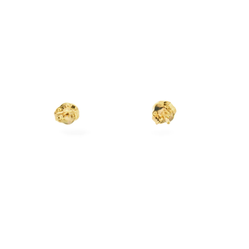 14K YG Sapphire Earrings