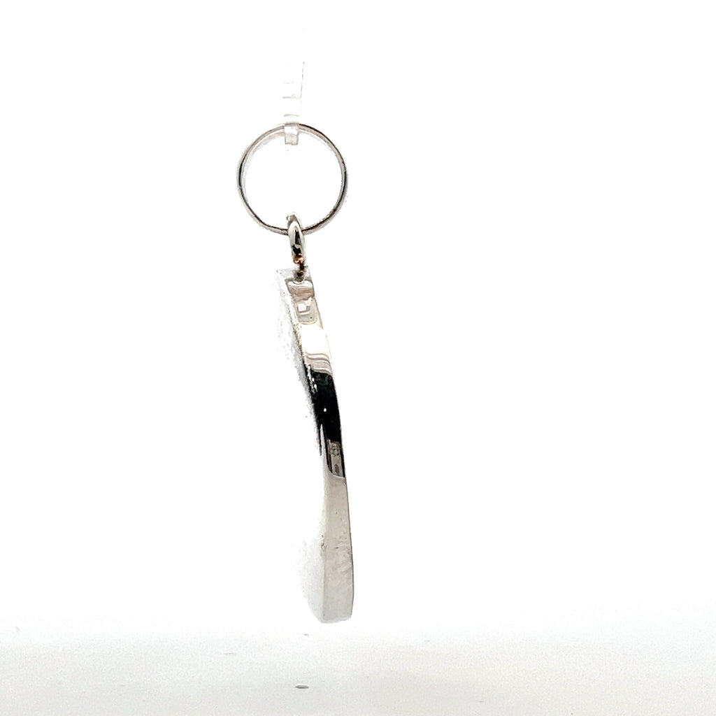 Sterling Silver Disc Pendant