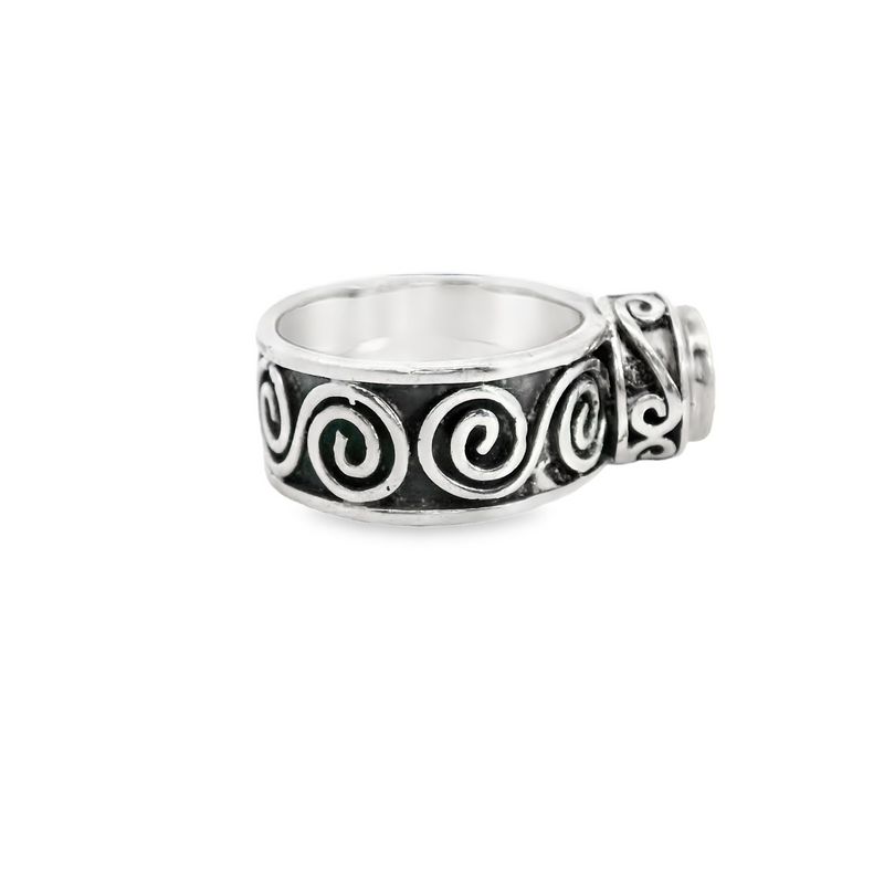 Silpada Sterling Silver & CZ Ring