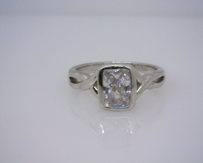 Sterling Silver & CZ Ring