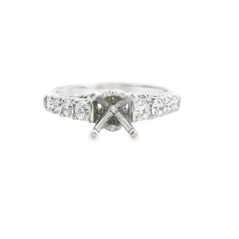18K WG DIAMOND ENGAGEMENT  RING