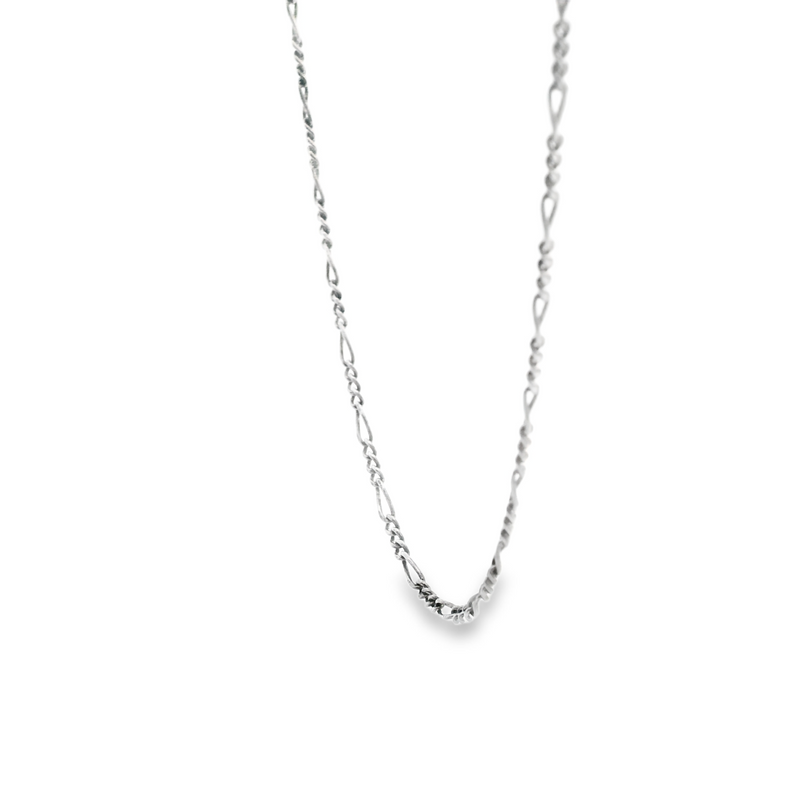 Sterling Silver Loose Rope Chain 20"