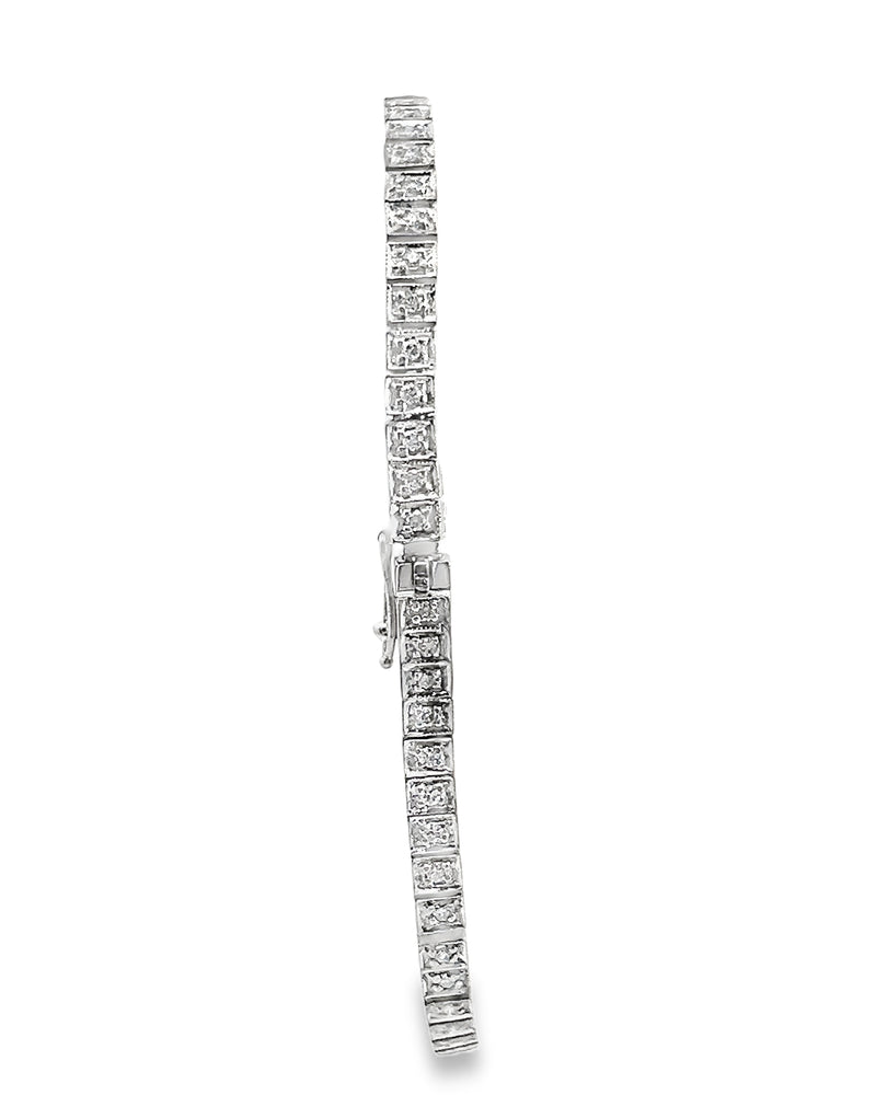14K WG Diamond Tennis Bracelet