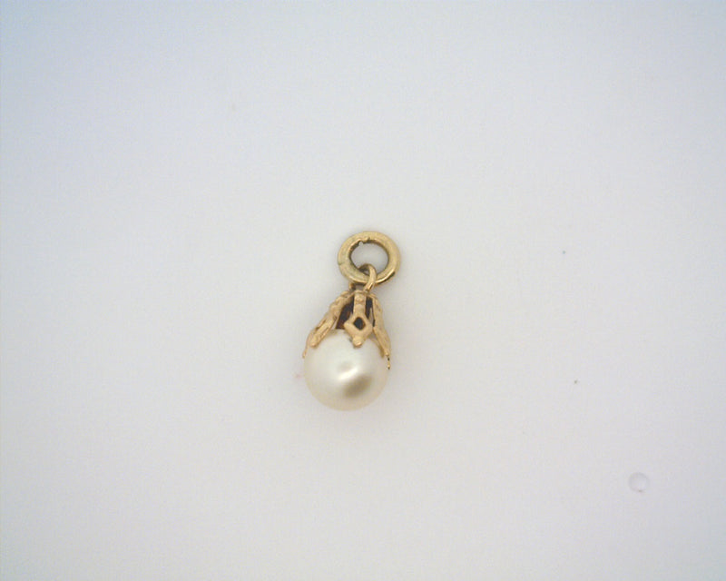 14K YG Pearl Pendant