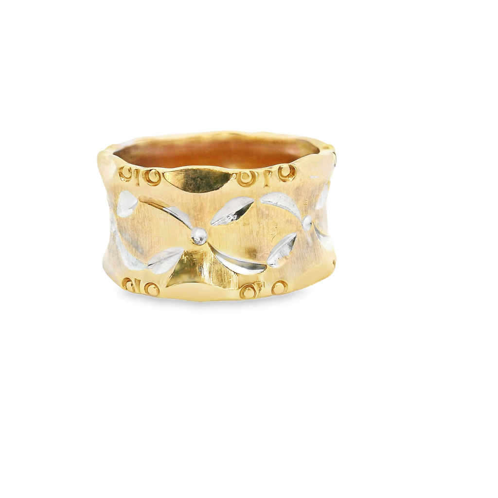 14K Two Tone Fashion Ring