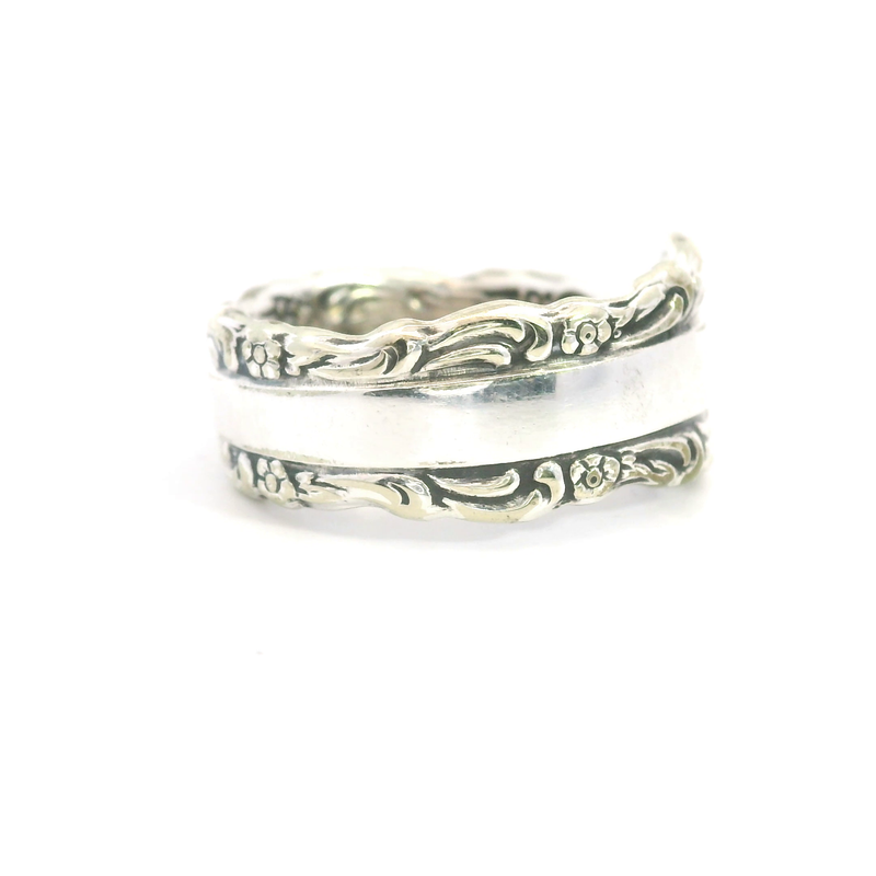 Silver Spoon Ring Size 4.5