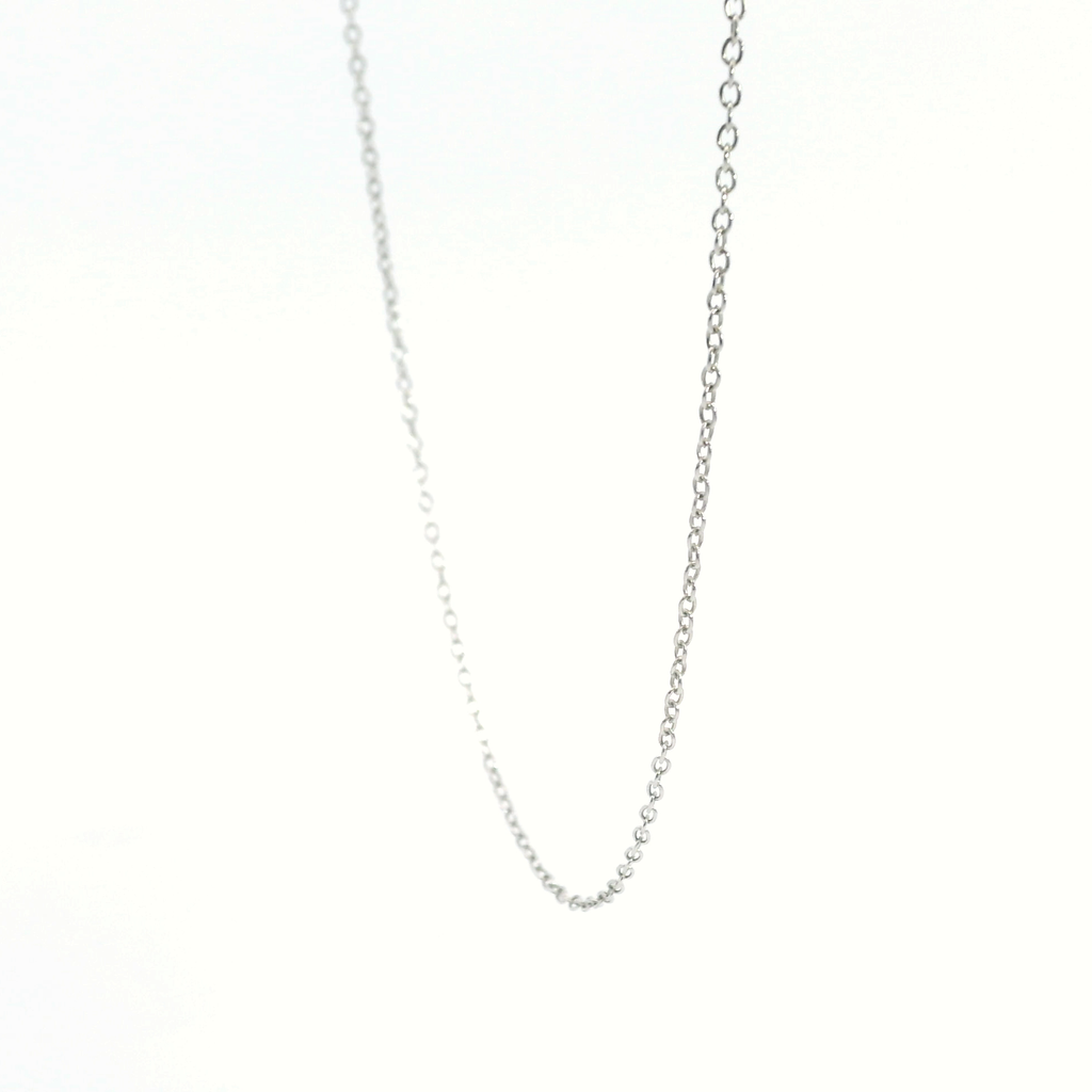 Sterling Silver Cable Chain 18"