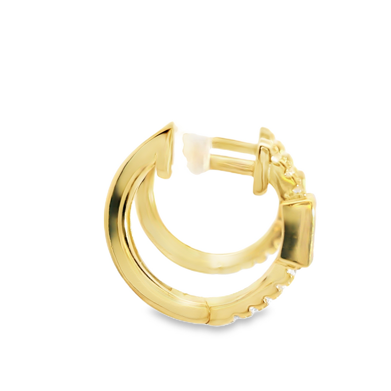 Gold Plated Hoop Earrings