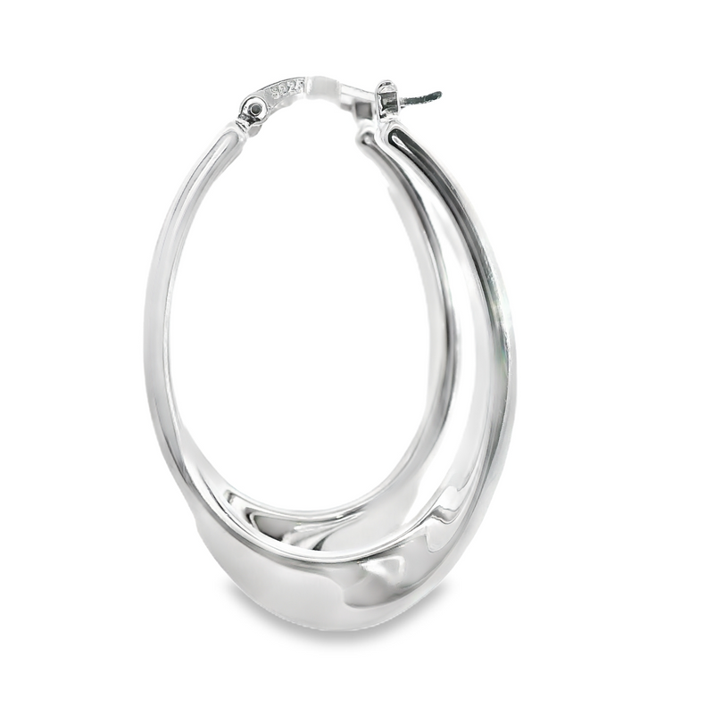 Sterling Silver Hoops
