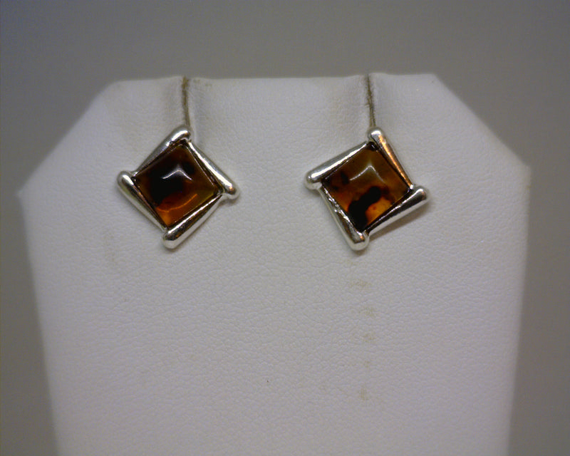 SS AMBER EARRINGS