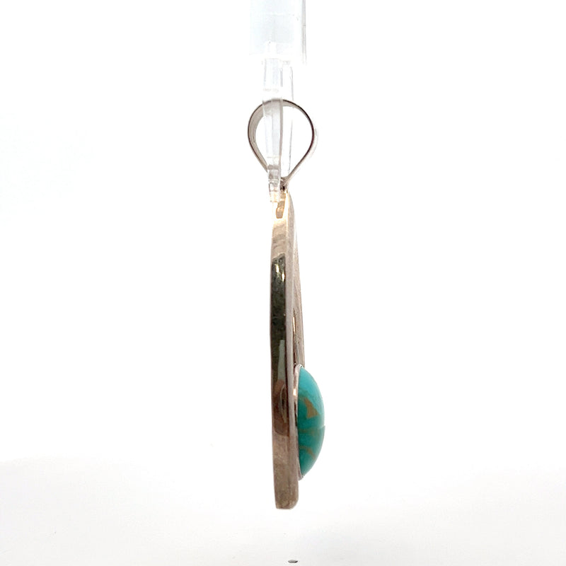 Sterling Silver Turquoise Pendant