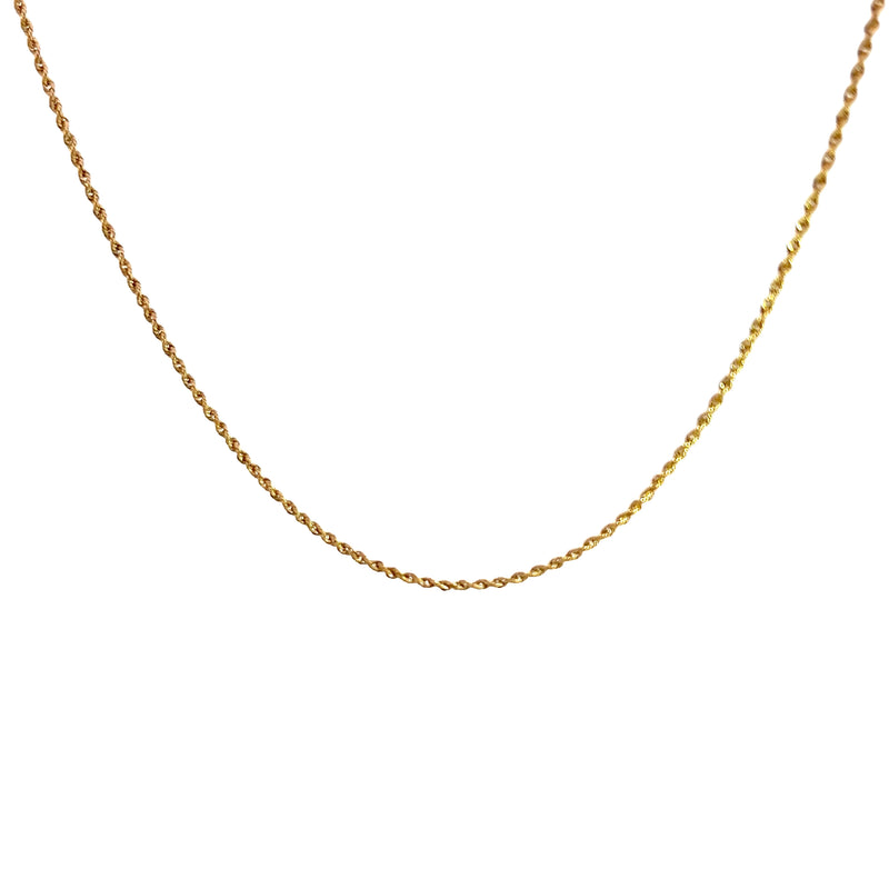 14K YG Rope Chain