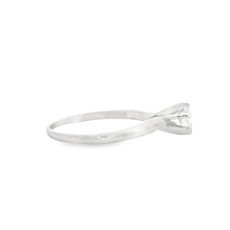 14K WG SOLITAIRE SETTING