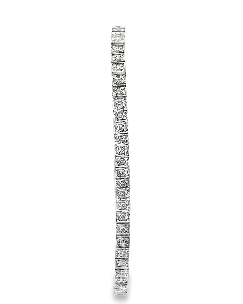 14K WG Diamond Tennis Bracelet