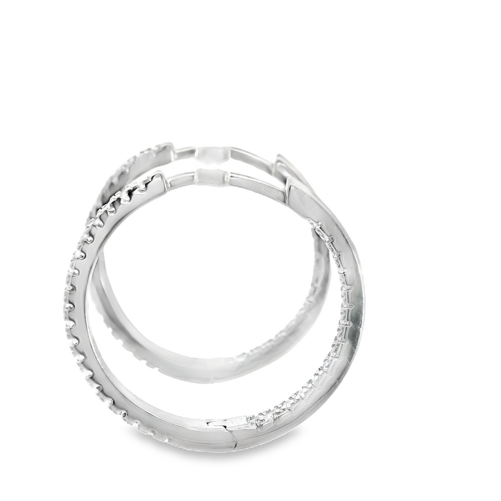 Sterling Silver  Hoop Earrings