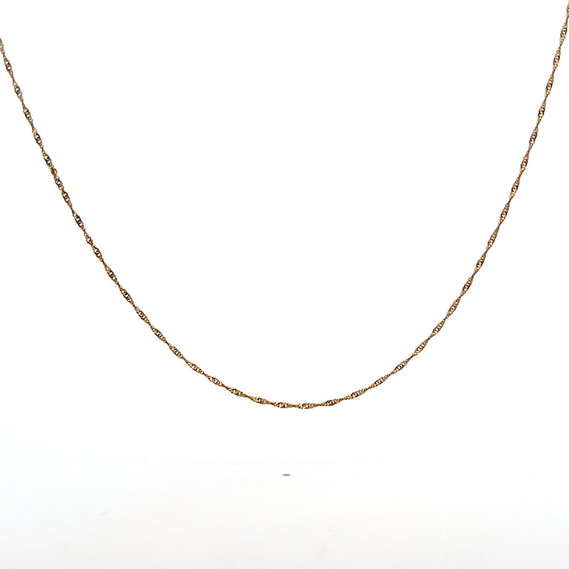 14K YG Loose Rope Chain