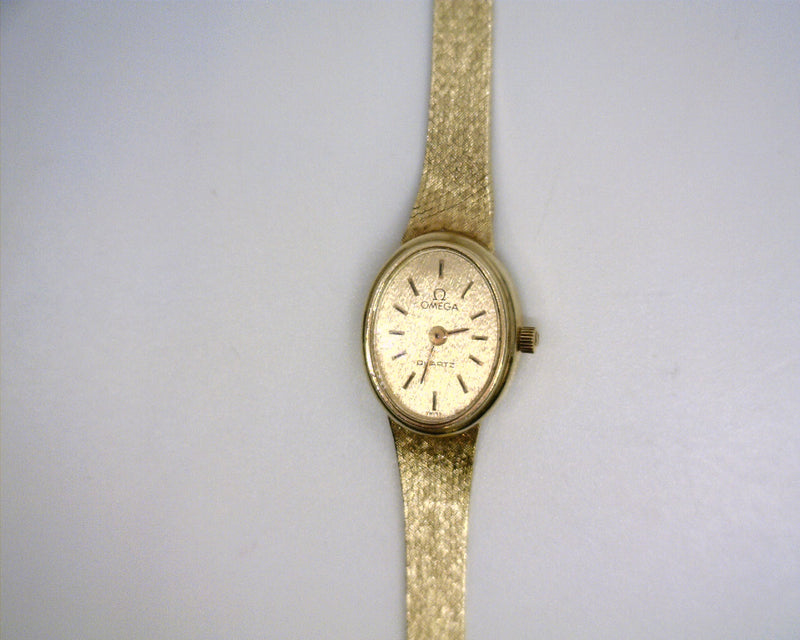 Ladies 14K Yellow Gold Omega Watch