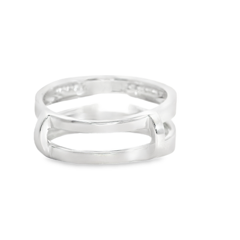 14K WG DIAMOND GUARD