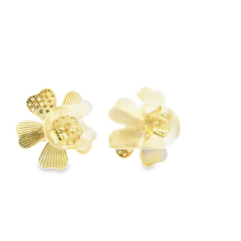 Gold Plated Gemstone Earrings
