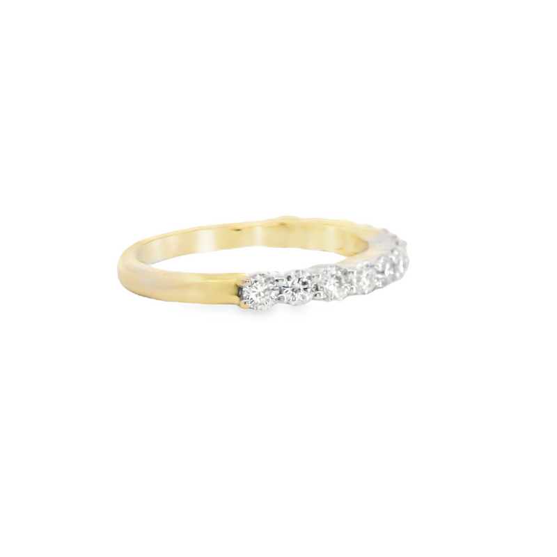 14K YG LAB GROWN DIAMOND Band