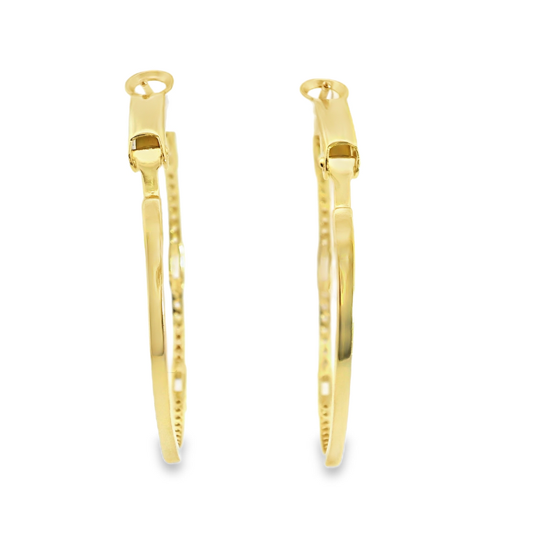 Gold Plated CZ Earrings