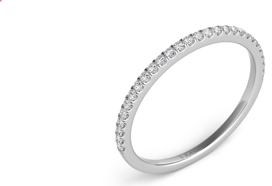 14K WG DIAMOND BAND