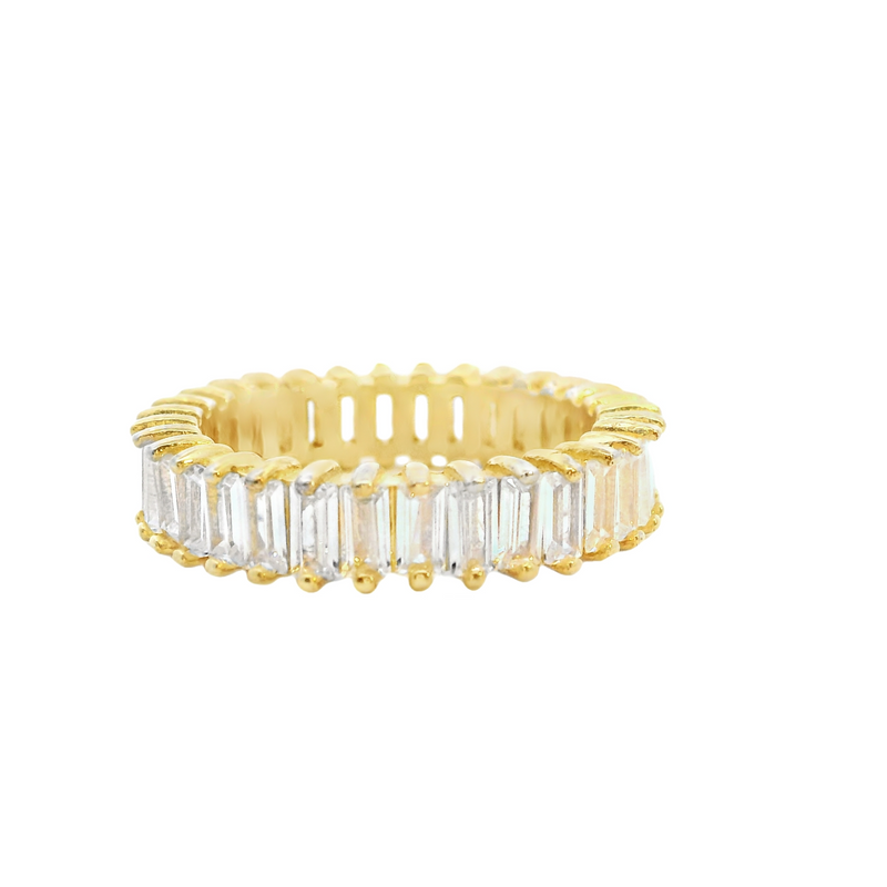 Gold Plated Eternity Band