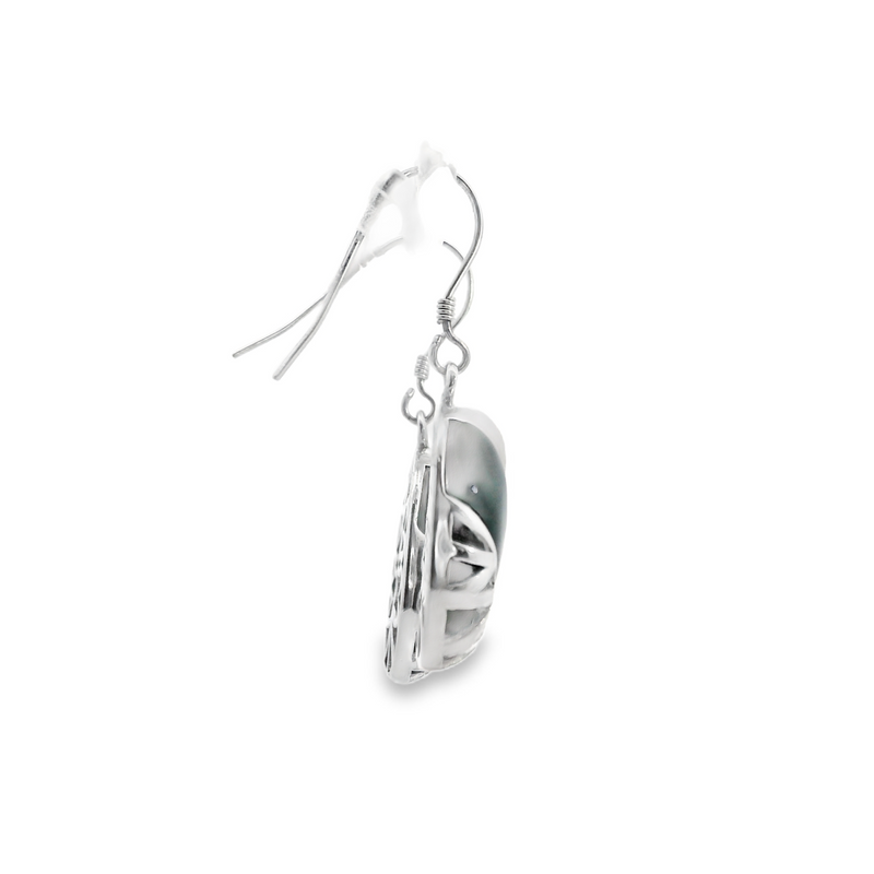 Sterling Silver Black Onyx Earrings