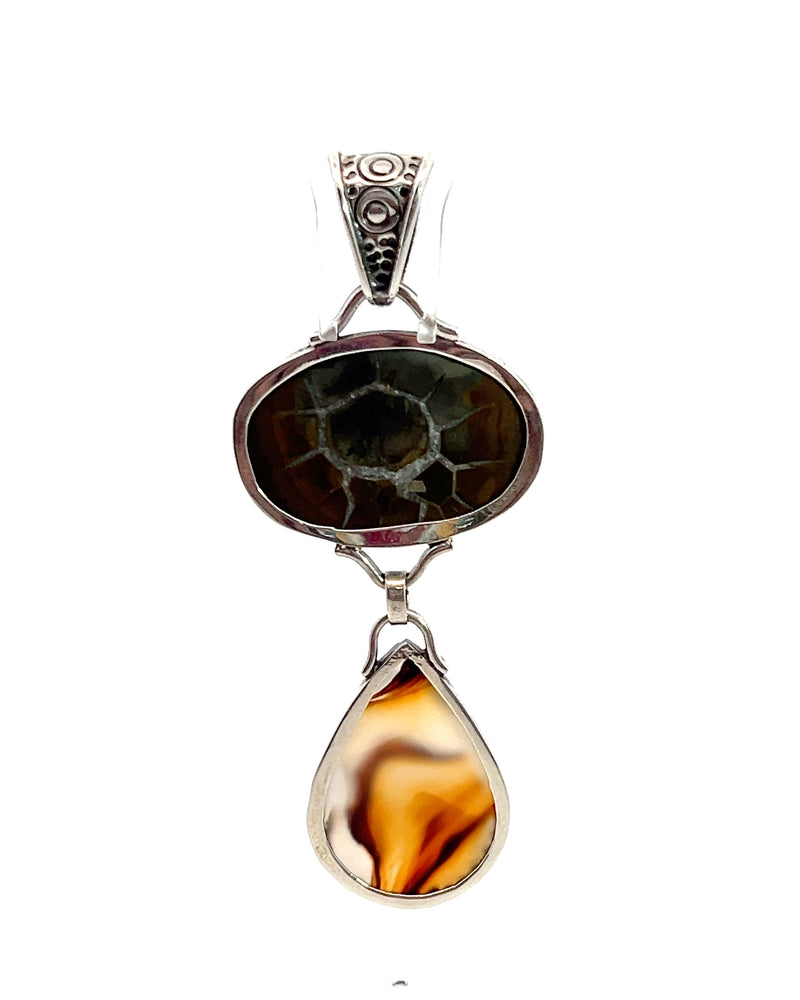 Sterling Silver Double Hanging